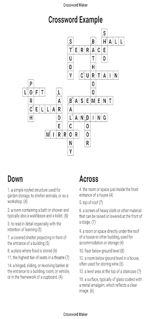 Crossword Maker Gold Screenshot 3