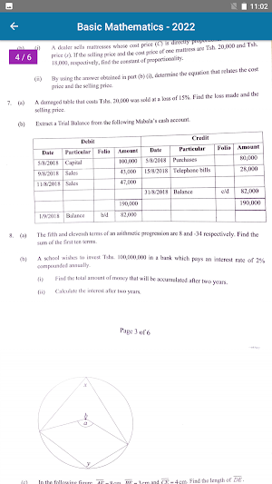 Mathematics Review O Level Screenshot 1