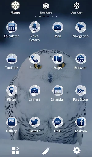Snowy Owl wallpaper Screenshot 2
