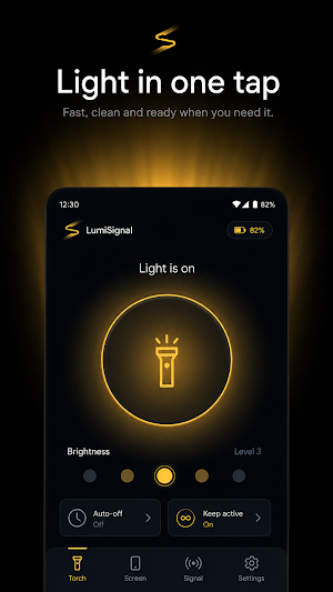 LumiSignal: Flashlight Screenshot 0