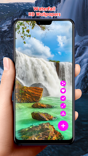 Waterfall HD Wallpapers Screenshot 1