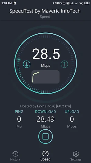 Speedtest Screenshot 2