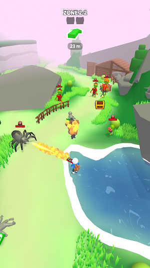 Zombie Rush!! Screenshot 1