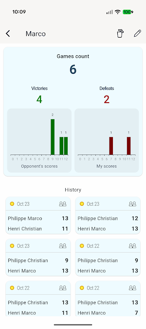 Petanque Score Keeper Screenshot 3