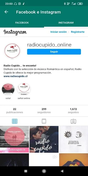 Radio Cupido Screenshot 1