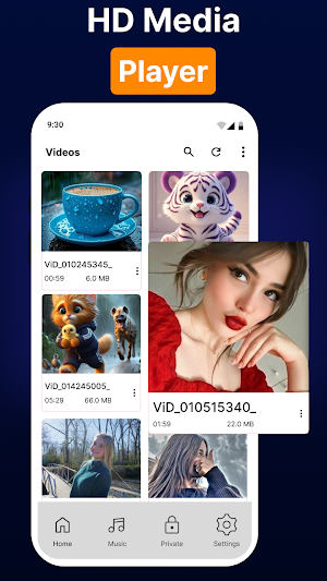 HD Video Player - Media Player Screenshot 1