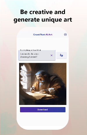 CreatiText - AI Art Generator Screenshot 1