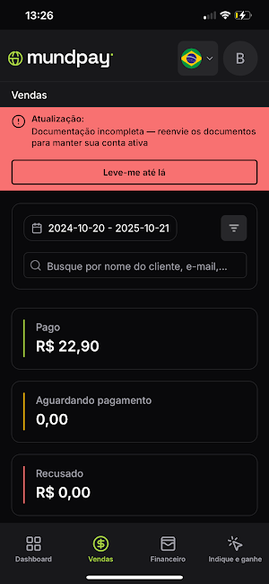 Mundpay Screenshot 2