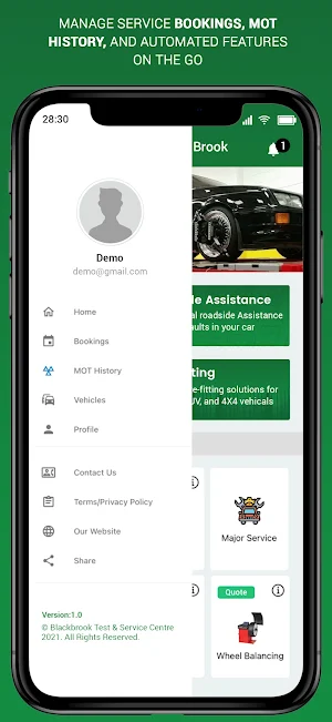 Blackbrook Motors Screenshot 1