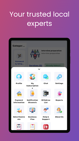 Khdmati Provider Screenshot 2