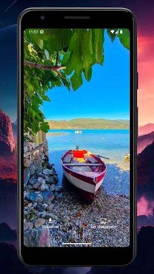 Wallpaper Pemandangan Indah Screenshot 0