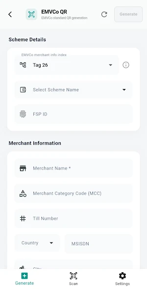 EMV QR Hub Screenshot 2