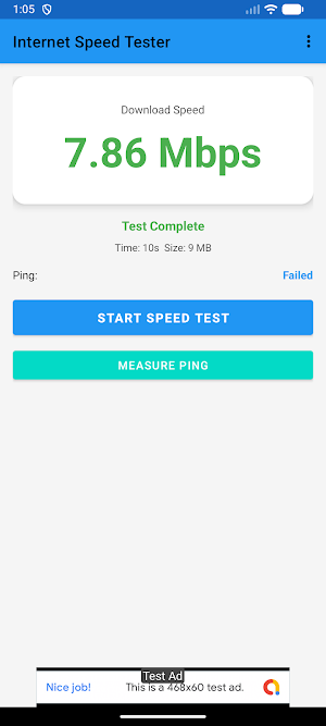 NetSwift - Net Speed Tester Screenshot 0