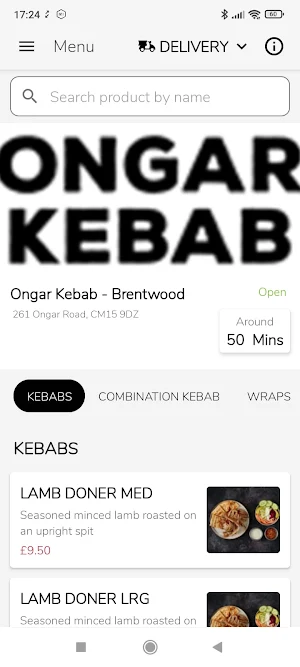 Ongar Kebab - Brentwood Screenshot 0
