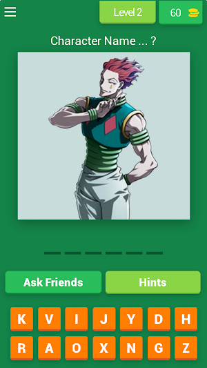 Hunter x Hunter Quiz Screenshot 2