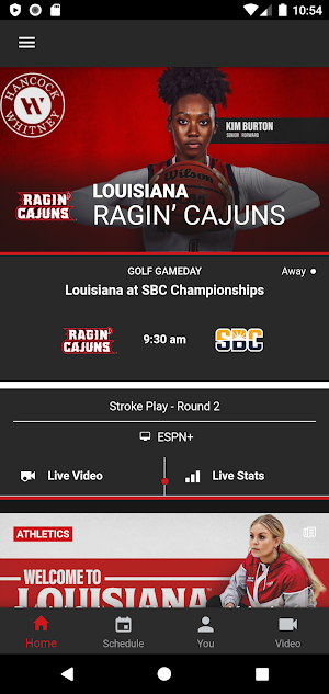 Ragin' Cajuns Athletics Screenshot 0