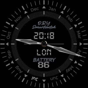WRGH Wear OS Watchface Screenshot 2