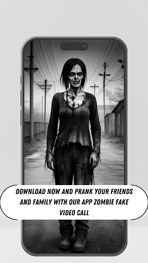 Zombie Fake Video Call Screenshot 3