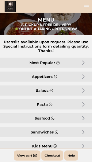 Paolino Italian Restaurant Screenshot 1