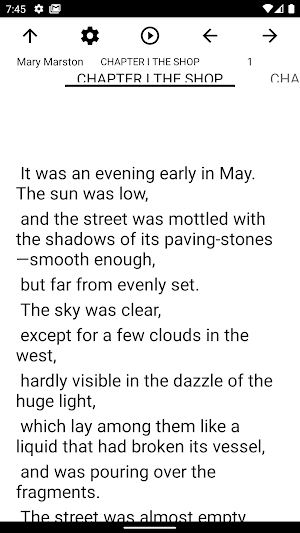 Book, Mary Marston Screenshot 1