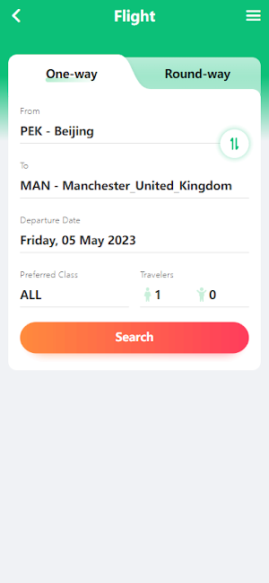 Treapmoo: Flight Tickets Screenshot 0