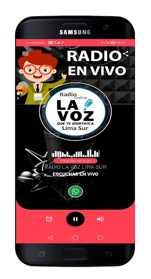 Radio la voz de Lima Sur Screenshot 1