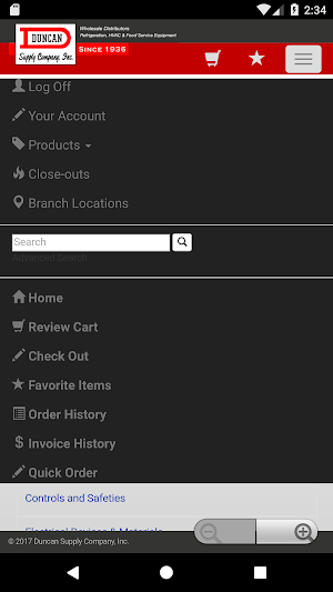 Duncan Mobile Screenshot 1