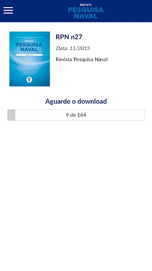 Revista Pesquisa Naval Screenshot 3