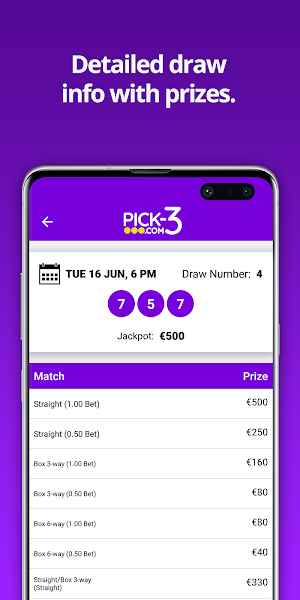 Pick 3 Screenshot 2