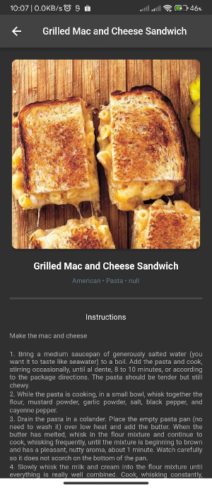 Meals Master Screenshot 3