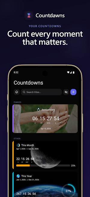 countdawns - Countdown Widget Screenshot 0