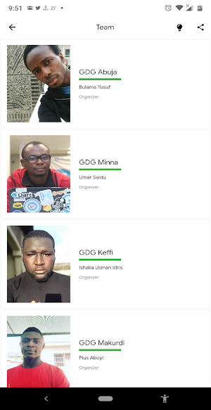 DevFest Abuja Screenshot 2