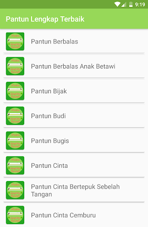 Pantun Lengkap Terbaik Screenshot 1