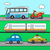 Peekaboo City: Baby Vehicles