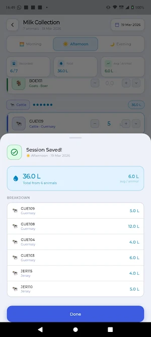 Icofarm livestock management Screenshot 2