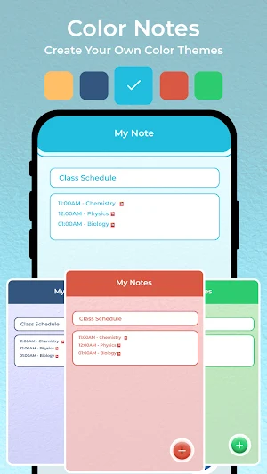 Color Notepad - Notes & Lists Screenshot 3