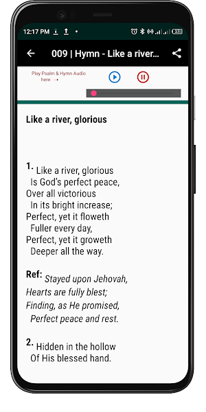 Hymns & Psalms Audio Screenshot 1