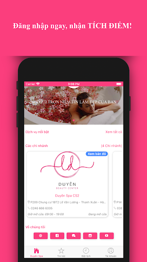 Duyen Beauty Center Screenshot 1
