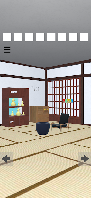 Escape Game White-Walled House Screenshot 0