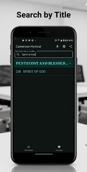 Cameroon Hymnal Screenshot 2