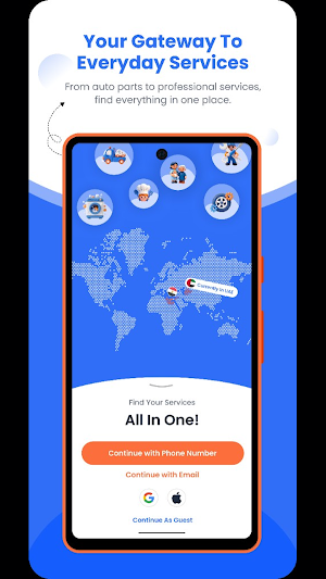 Find My Services Screenshot 1