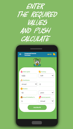 Compound Interest Calculator Screenshot 0