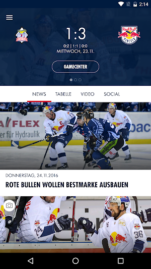 EHC Red Bull München Screenshot 1