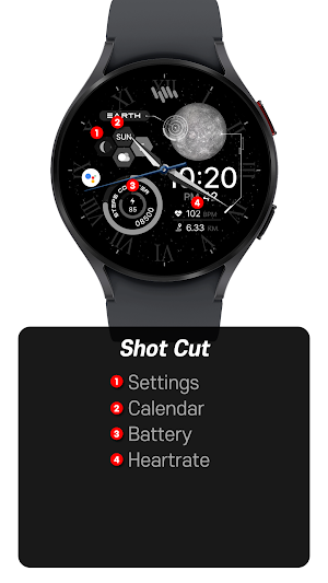 SamWatch SolarSystem Analog Screenshot 2