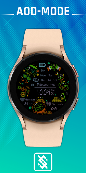 BFF38 - Neon Art St. Patrick Screenshot 1
