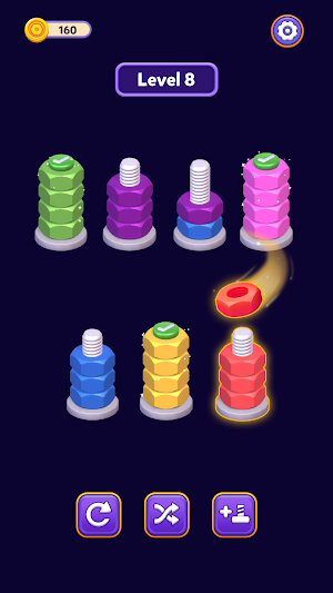 Royal Screw: Color Sort Screenshot 0