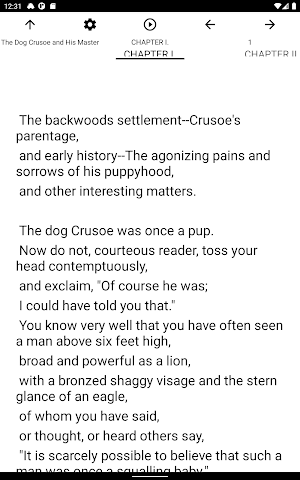 Book, The Dog Crusoe and His Master Screenshot 3