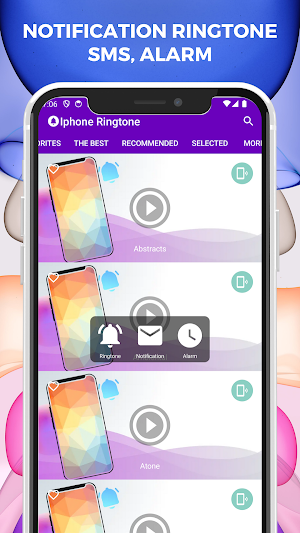 Iphone Ringtone for android Screenshot 3