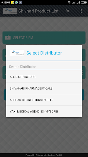 Shivhari-Aushad-Vani Prod List Screenshot 2