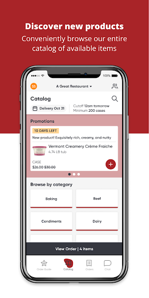 Palmer Food Services Screenshot 1
